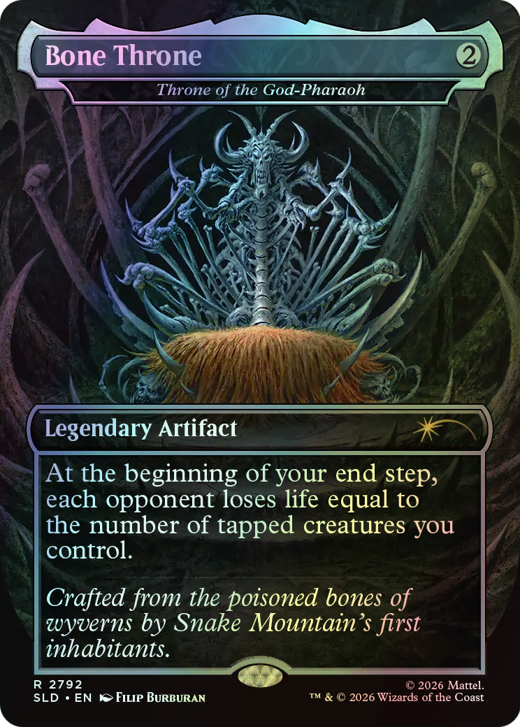 Throne of the God-Pharaoh (SLD) #2792 [EN/F]