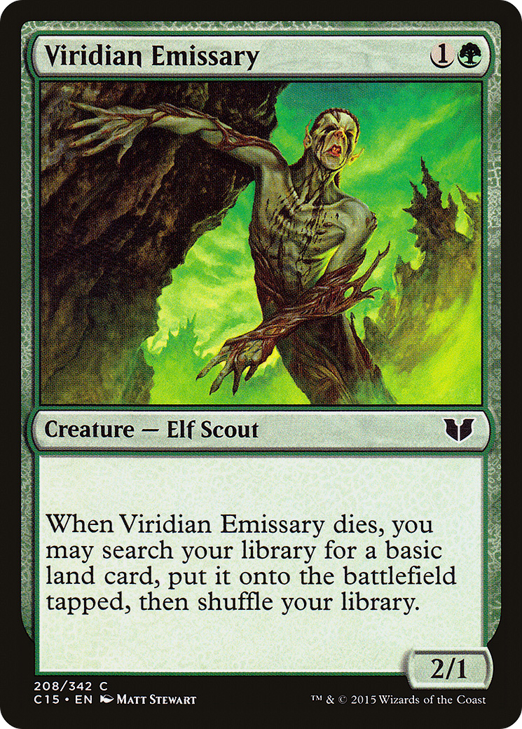 Viridian Emissary (C15) #208 [EN/N]
