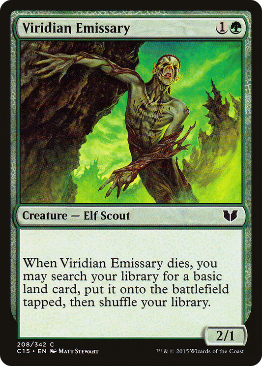 Viridian Emissary (C15) #208 [EN/N]