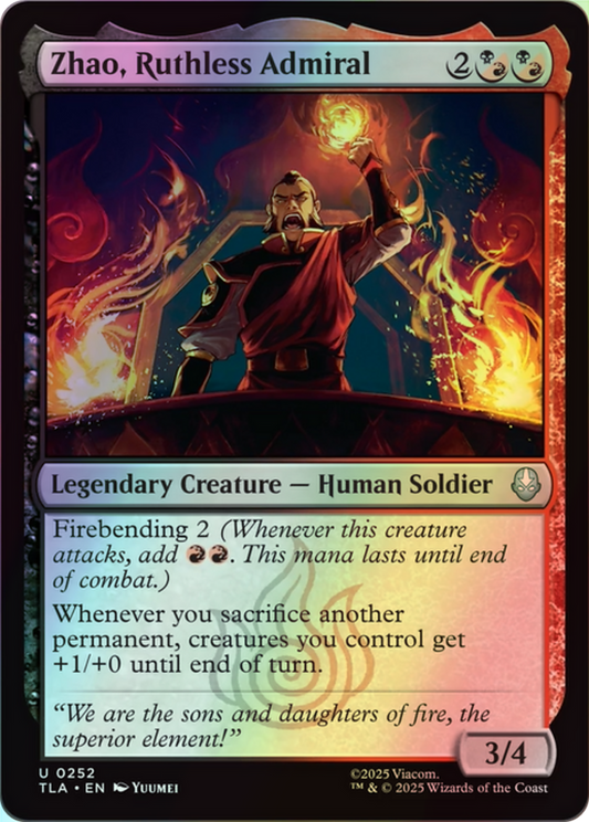 Zhao, Ruthless Admiral (TLA) #252 [EN/F] s/o