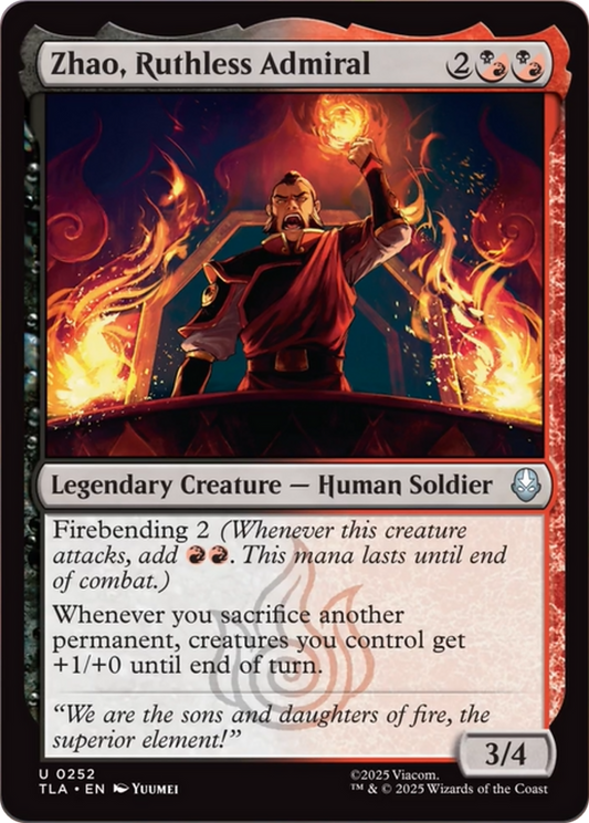 Zhao, Ruthless Admiral (TLA) #252 [EN/N]