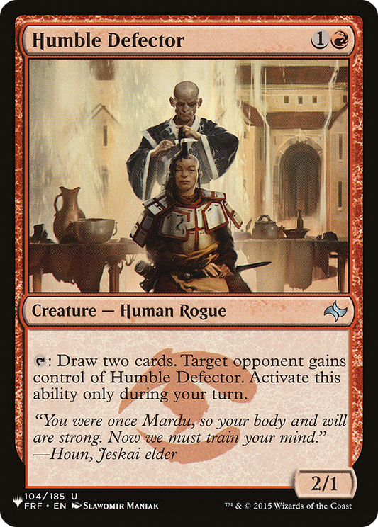 Humble Defector (PLST) #FRF-104 [EN/N] s/o