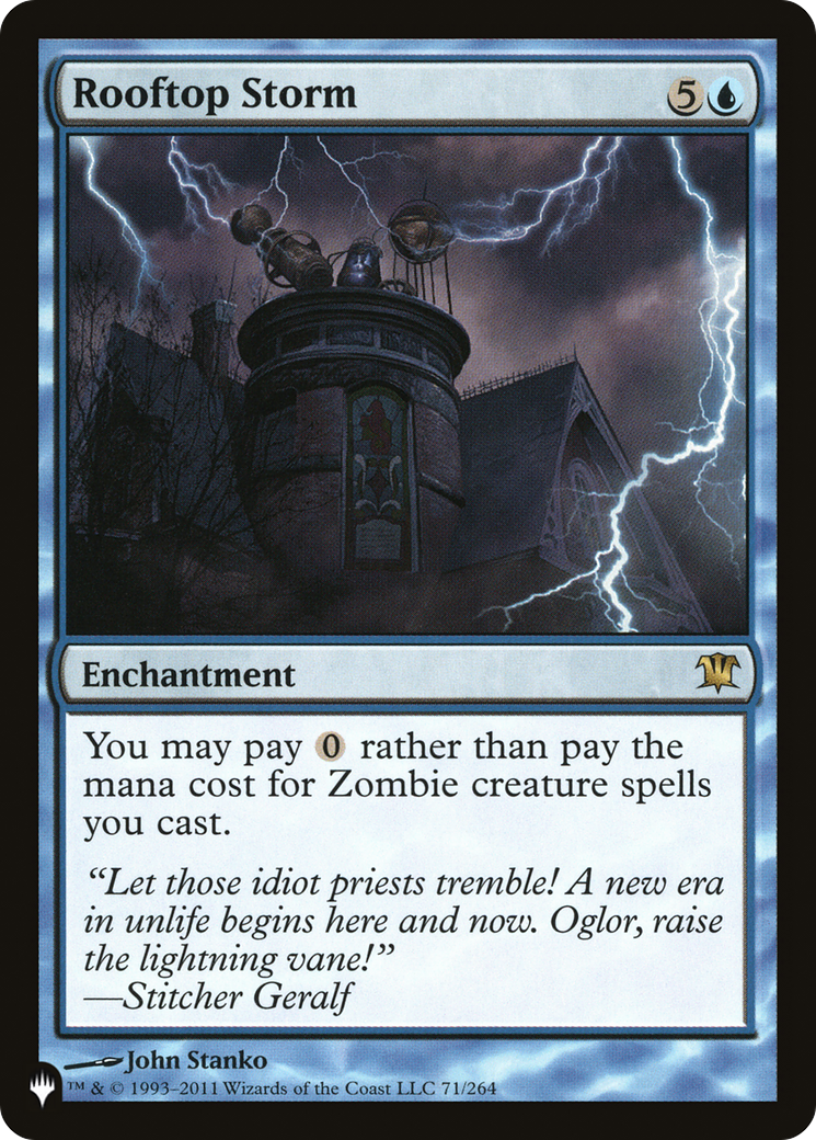 Rooftop Storm (PLST) #ISD-71 [EN/N]