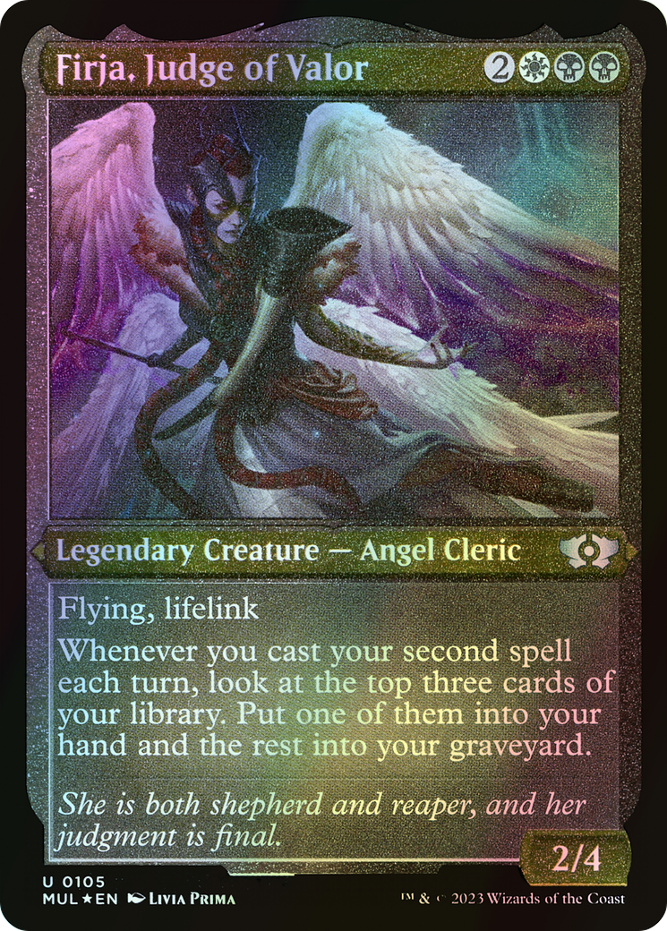 Firja, Judge of Valor (MUL) #105 [EN/E]