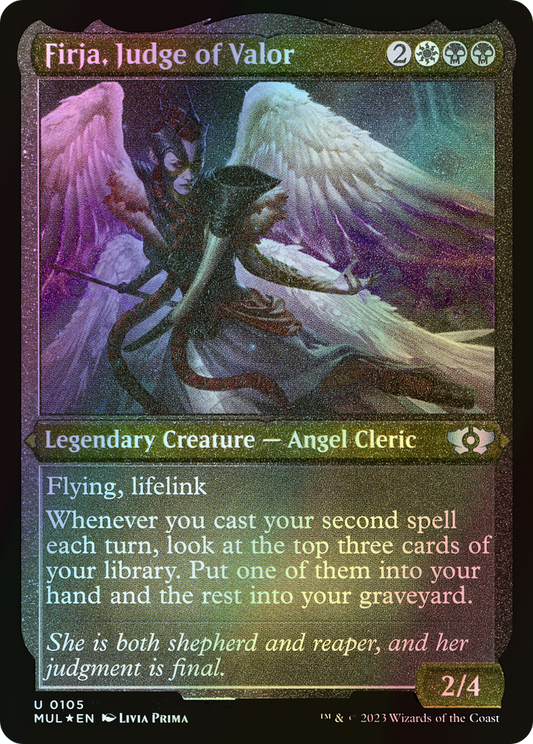 Firja, Judge of Valor (MUL) #105 [EN/E]