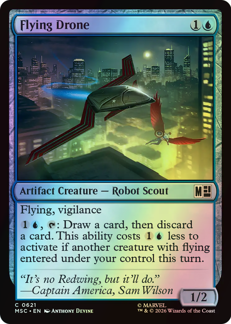 Flying Drone (MSC) #621 [EN/F]