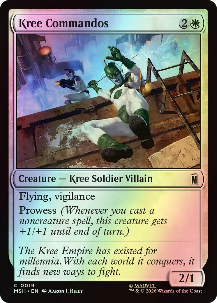 Kree Commandos (MSH) #19 [EN/F]