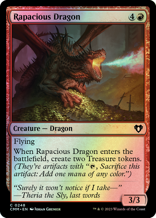 Rapacious Dragon (CMM) #248 [EN/F]