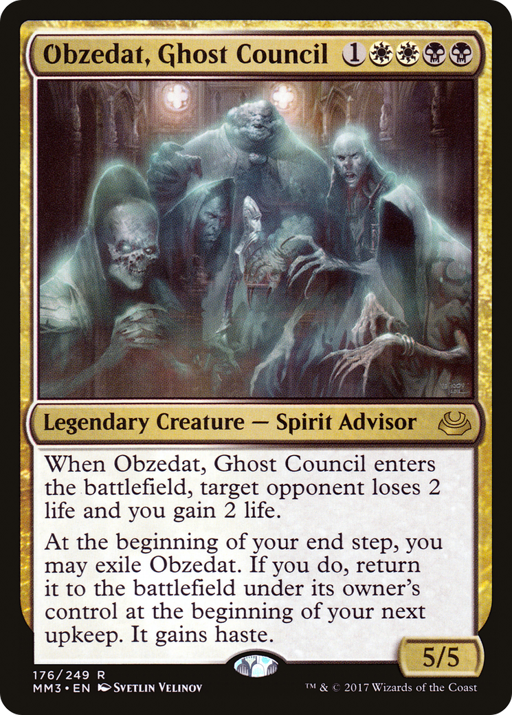 Obzedat, Ghost Council (MM3) #176 [EN/N]