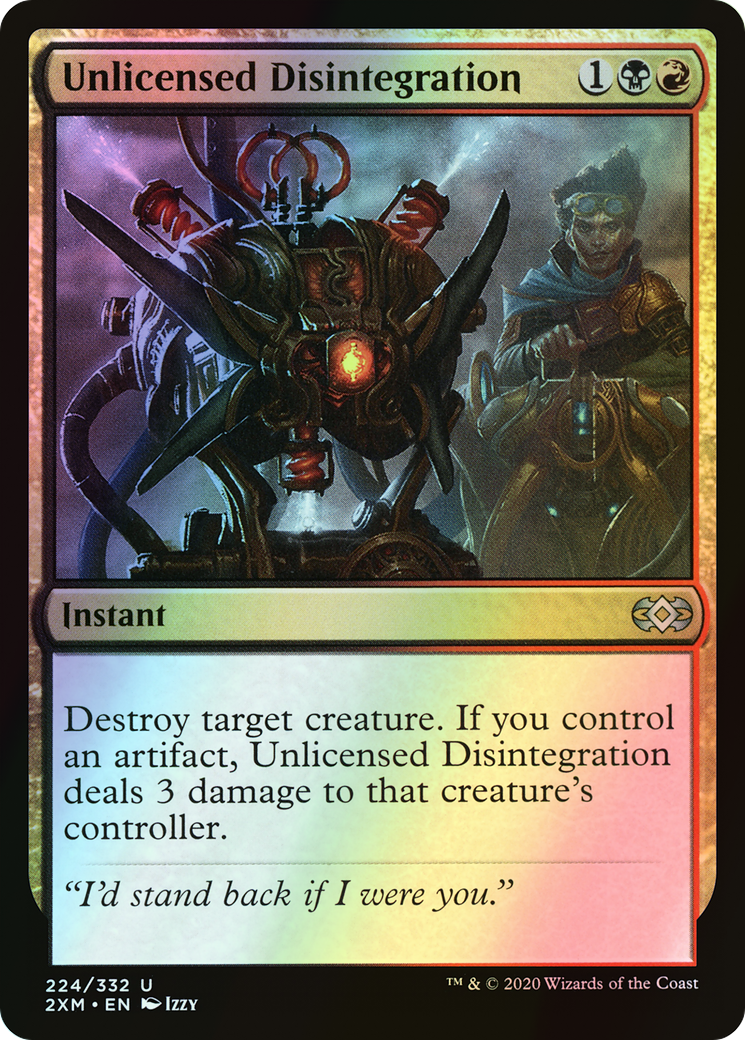 Unlicensed Disintegration (2XM) #224 [EN/F]