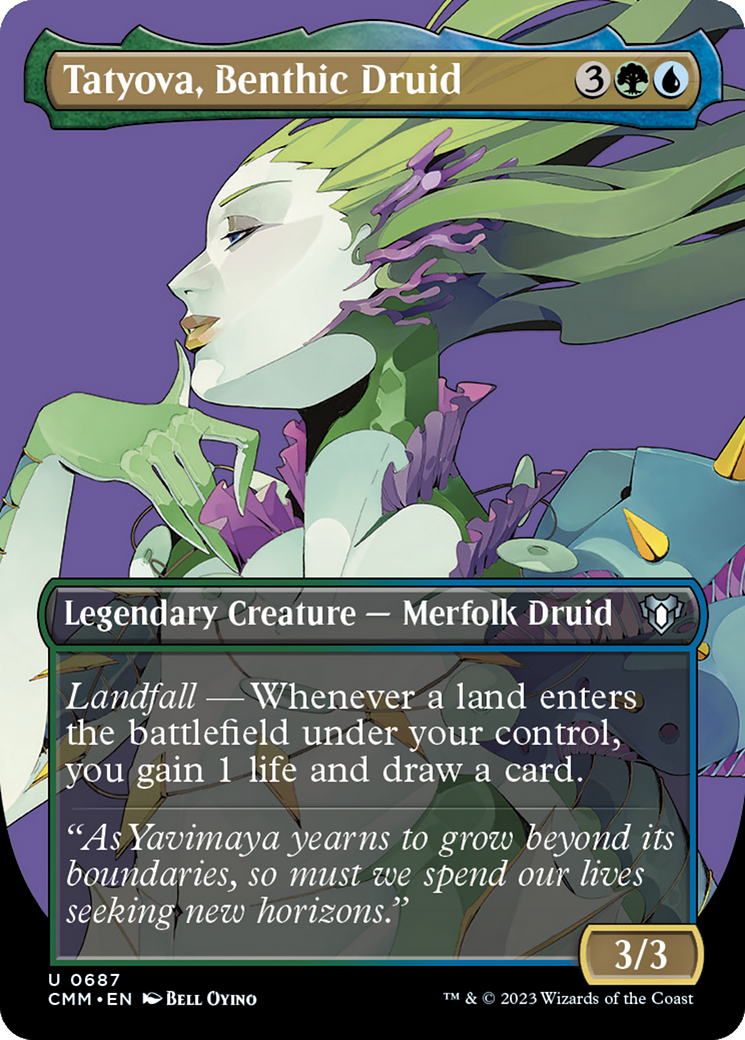 Tatyova, Benthic Druid (CMM) #687 [EN/N]