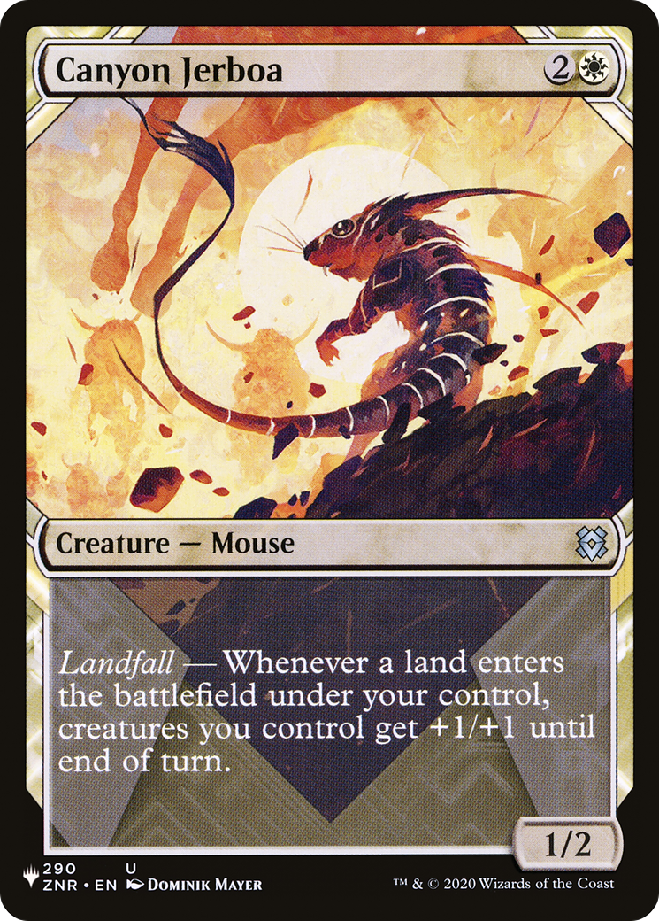 Canyon Jerboa (PLST) #ZNR-290 [EN/N]