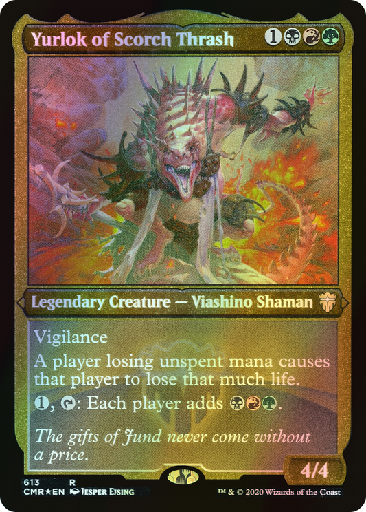 Yurlok of Scorch Thrash (CMR) #613 [EN/E]