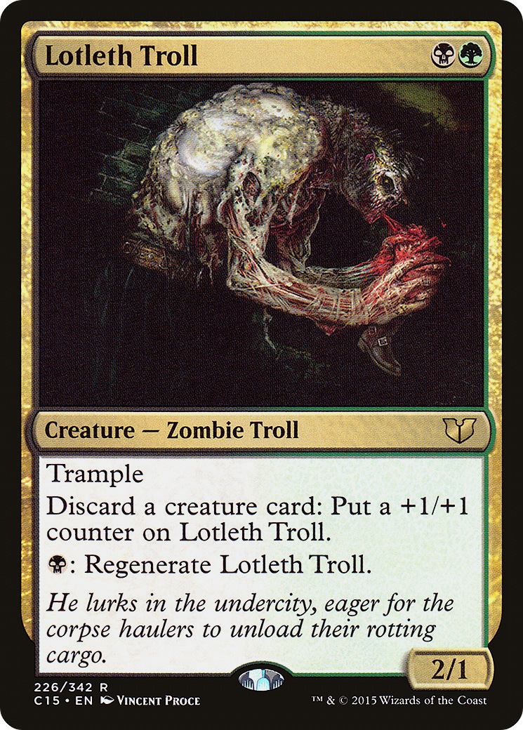 Lotleth Troll (C15) #226 [EN/N]