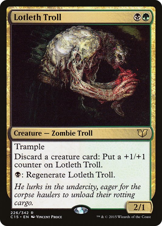 Lotleth Troll (C15) #226 [EN/N]