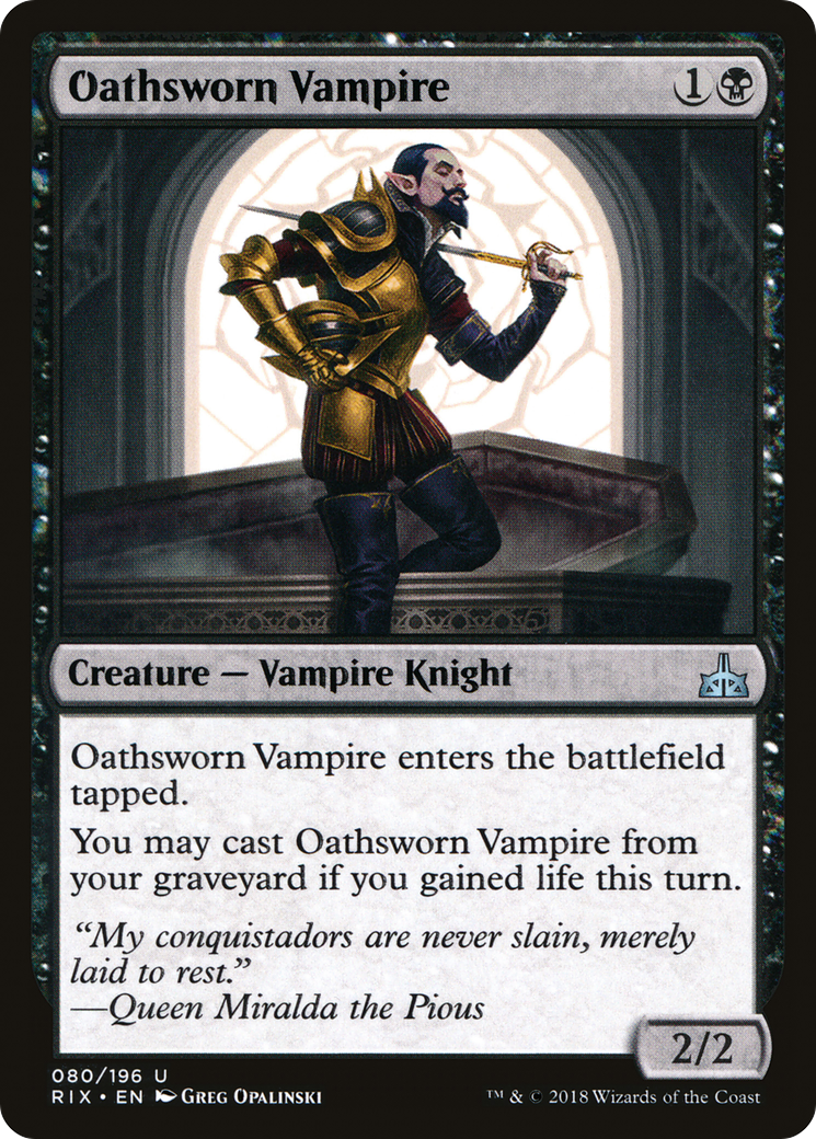 Oathsworn Vampire (RIX) #80 [EN/N]
