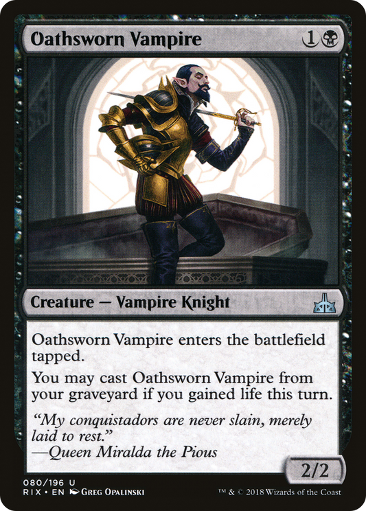 Oathsworn Vampire (RIX) #80 [EN/N]
