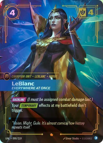 LeBlanc - Everywhere At Once (UNL) #090 [EN/F] s/o