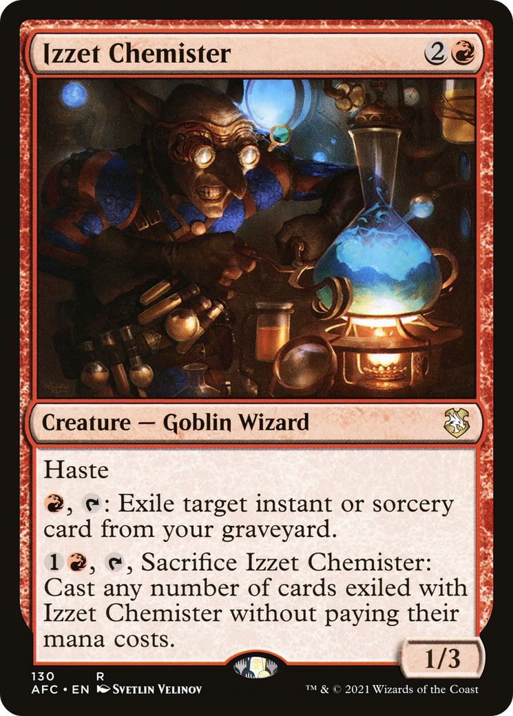 Izzet Chemister (AFC) #130 [EN/N]