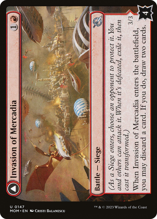 Invasion of Mercadia // Kyren Flamewright (MOM) #147 [EN/N] s/o