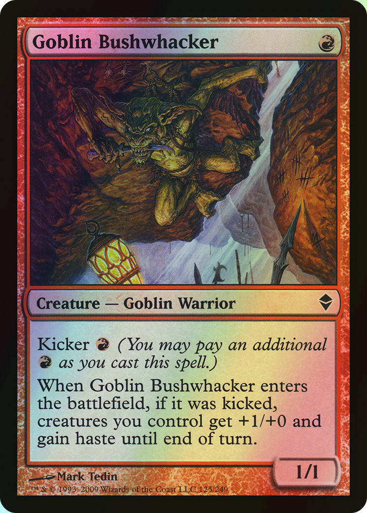 Goblin Bushwhacker (ZEN) #125 [EN/F]
