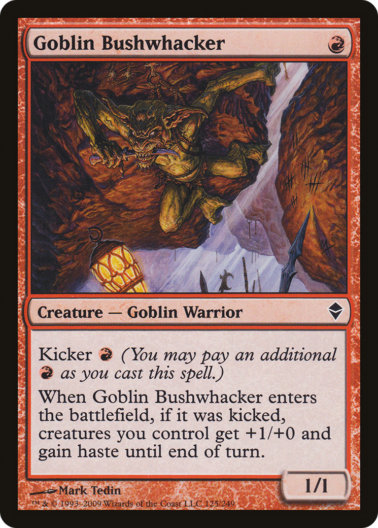 Goblin Bushwhacker (ZEN) #125 [EN/N]