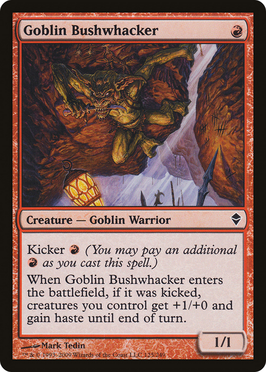 Goblin Bushwhacker (ZEN) #125 [EN/N]