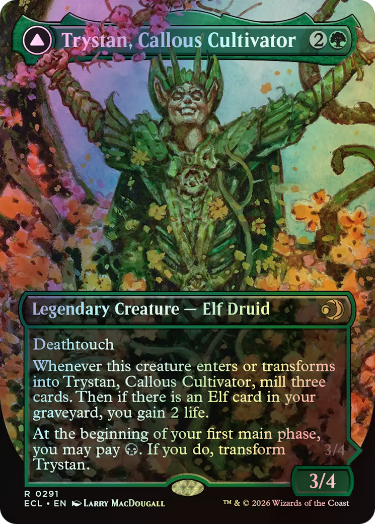 Trystan, Callous Cultivator // Trystan, Penitent Culler (ECL) #291 [EN/F] s/o