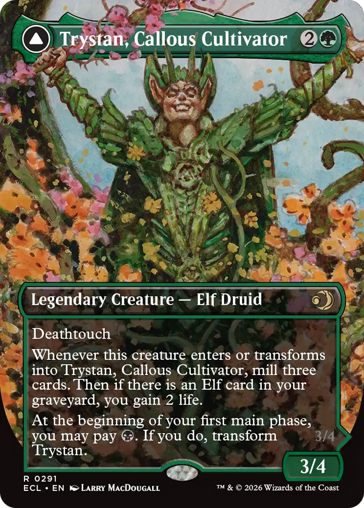 Trystan, Callous Cultivator // Trystan, Penitent Culler (ECL) #291 [EN/N]