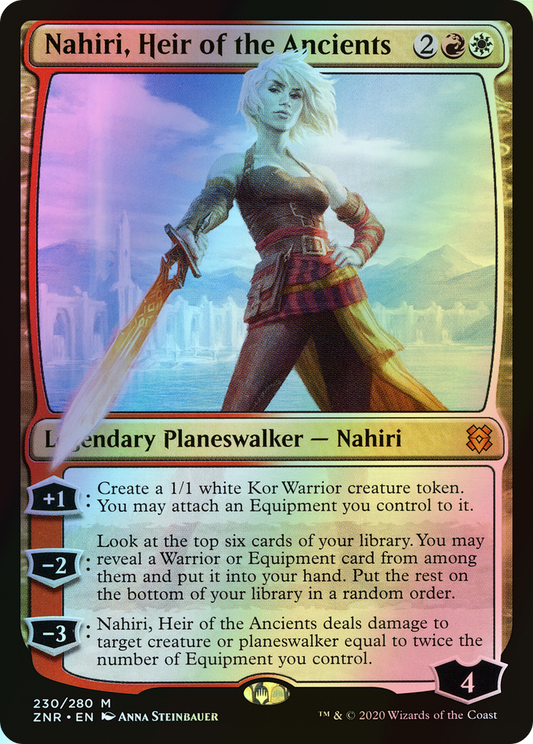 Nahiri, Heir of the Ancients (ZNR) #230 [EN/F] s/o