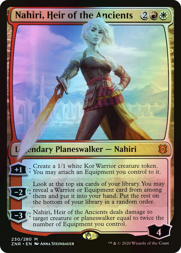 Nahiri, Heir of the Ancients (ZNR) #230 [EN/F] s/o