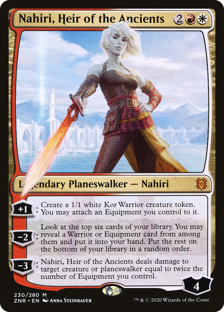 Nahiri, Heir of the Ancients (ZNR) #230 [EN/N] s/o