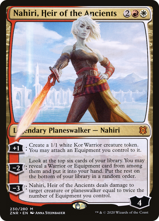 Nahiri, Heir of the Ancients (ZNR) #230 [EN/N] s/o