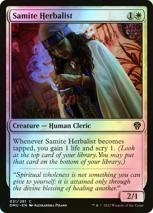 Samite Herbalist (DMU) #31 [EN/F]