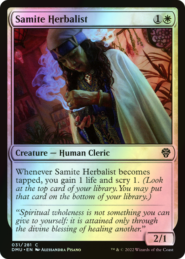 Samite Herbalist (DMU) #31 [EN/F]