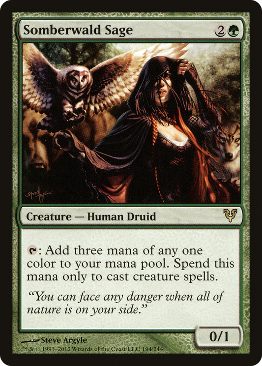 Somberwald Sage (AVR) #194 [EN/N] s/o