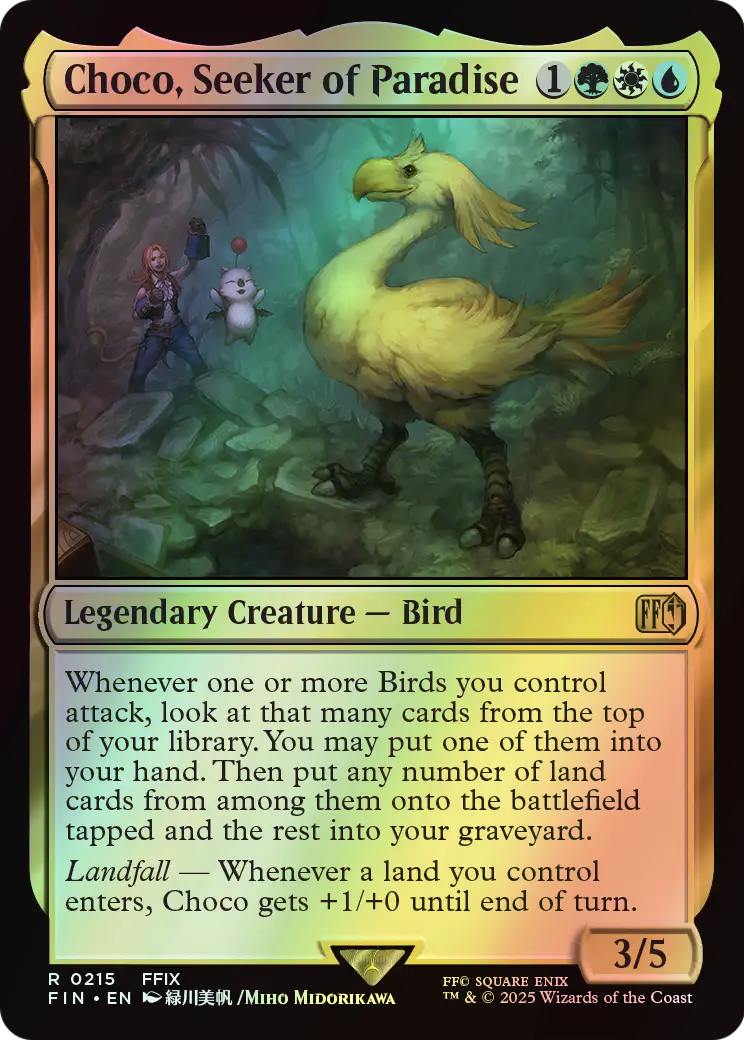 Choco, Seeker of Paradise (FIN) #215 [EN/F] s/o