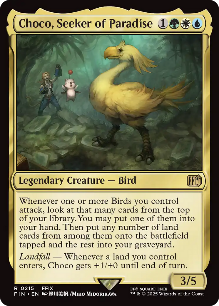 Choco, Seeker of Paradise (FIN) #215 [EN/N]