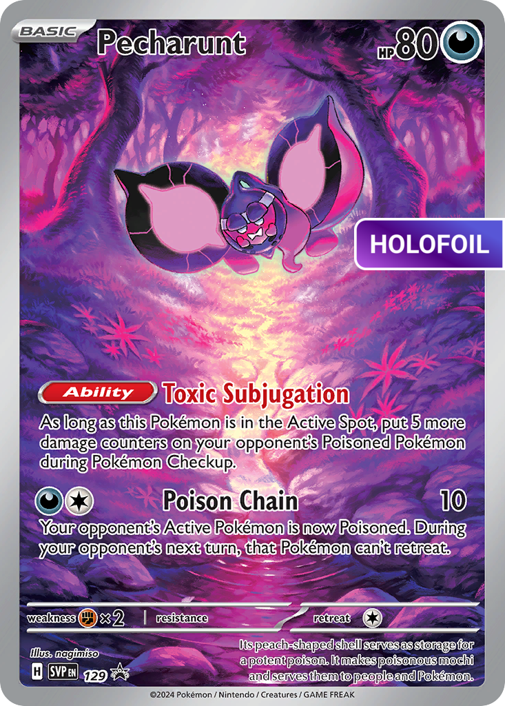 Pecharunt (PR-SV) #129 [EN/H] s/o