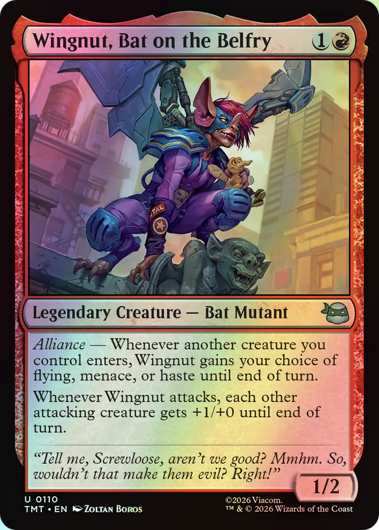 Wingnut, Bat on the Belfry (TMT) #110 [EN/F]