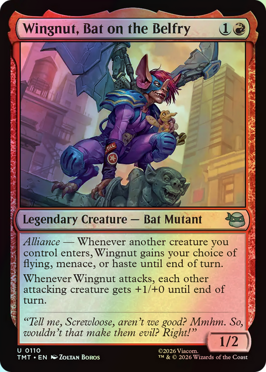 Wingnut, Bat on the Belfry (TMT) #110 [EN/F]