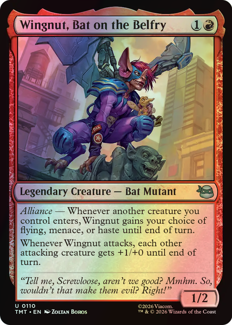 Wingnut, Bat on the Belfry (TMT) #110 [EN/F]
