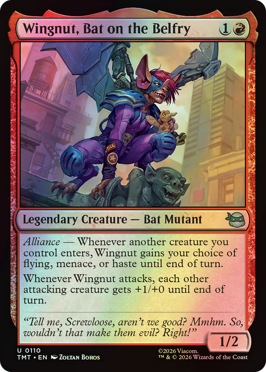 Wingnut, Bat on the Belfry (TMT) #110 [EN/F]