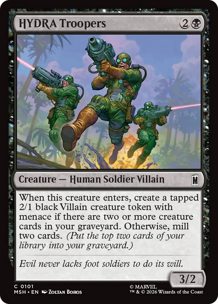 HYDRA Troopers (MSH) #101 [EN/N]