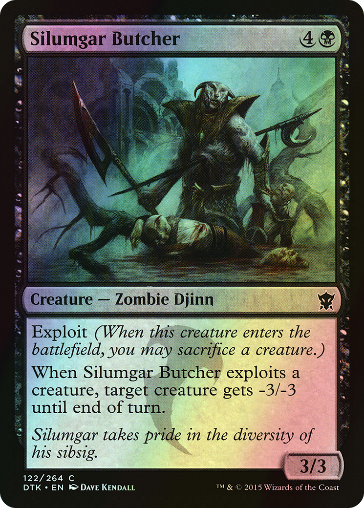 Silumgar Butcher (DTK) #122 [EN/F]
