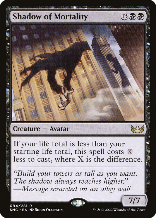Shadow of Mortality (SNC) #94 [EN/N] s/o