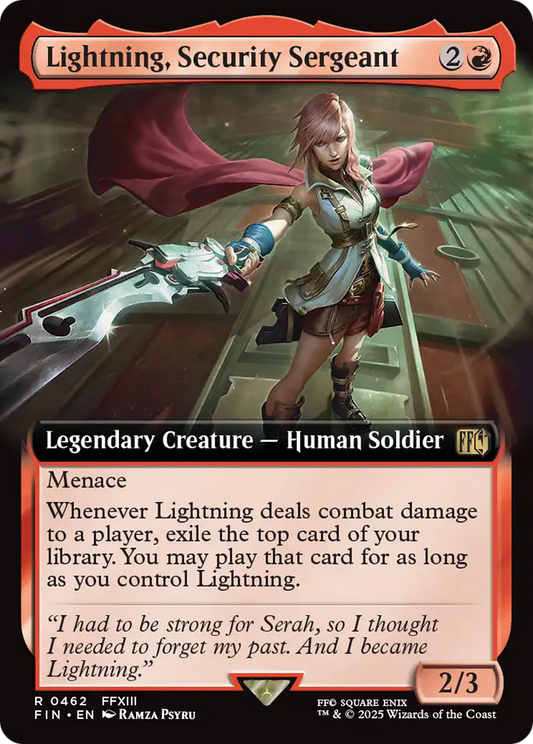 Lightning, Security Sergeant (FIN) #462 [EN/N] s/o