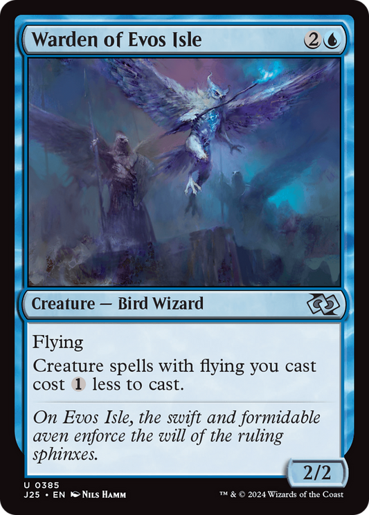 Warden of Evos Isle (J25) #385 [EN/N] s/o