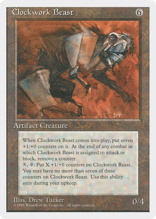 Clockwork Beast (4ED) #307 [EN/N]