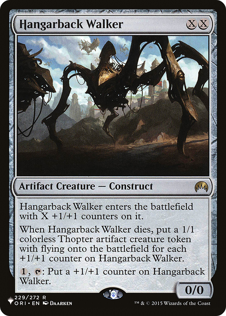 Hangarback Walker (PLST) #ORI-229 [EN/N]